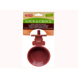 Comedero Lock & Crock Living World Conejos Cobayos 177 Ml