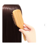 Cepillo Para El Cabello Bambú Hair Brush