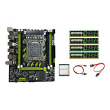 Placa Base X79g Lga2011+cpu E5 2670 V2+4 X 4 Ram Ddr3 Y Conm