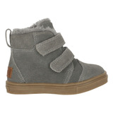 Bota Bamers Explorer Cuero Niño Gris