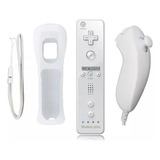 Controle Wii Remote Plus + Nunchuk Compatível Nintendo Wii/u