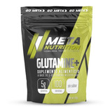 Meta Nutrition Glutamina  500 Gramos 100 Porciones