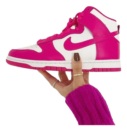 Tenis Dunk High Pink Prime 24 Mx 