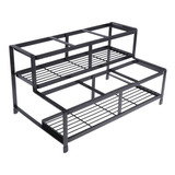 Organizador De Racks De Especias De 2 Niveles