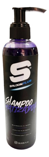 Shampoo Matizador Silver Saloon Plus 250ml Rubios Grises