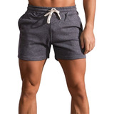 Short Hombre Bermuda Gym Corto Bolsillo Verano Art.13 