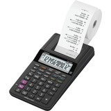 Calculadora Sumadora Casio Hr-10rc De Escritorio Negra Color Negro