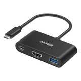 Concentrador Usb C Anker, Concentrador Usb C 3 En 1 Powerexp