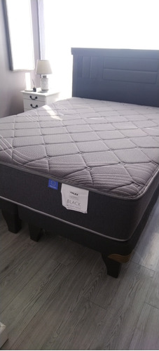 Cama 2 Plazas Usada  Intacta Marca Flex Black