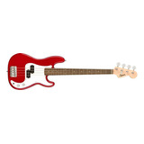 Mini Bajo Electrico Squier Mini Precision Bass Dakota Red