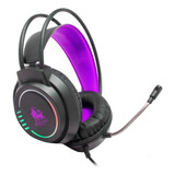 Audifonos Diadema Gamer Headset Xbox One Ps4 Nintendo Necnon Nbhg-kimera - Color Violeta