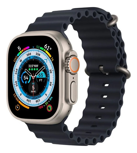 Apple Watch Ultra 49mm Titanium 100mt Gps, Control De Pulso!