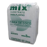 Substrato Fibra De Coco 107l Plantas Mudas Vasos Orquideas