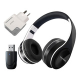 Auriculares Inalámbricos+ Adaptador Bt+ Cargador 2 Puertos