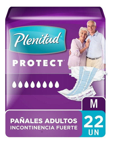 Plenitud Protect Pañal Adulto Talla M 22 Unidades