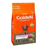 Ração Golden Formula Cães Filhote Mini Bits Carne Arroz 1kg