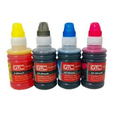 Pack Tinta Para Sistema Continuo Gtc X 4 Unid