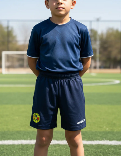 Short América, Fútbol Para Niño.