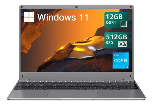 Laptop Windows 11 De 15.6 Pulgadas Intel Core I3-5005u 12 Gb