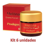Melitina Creme Facial 50g Prodapys Kit C/6 - Envio Imediato