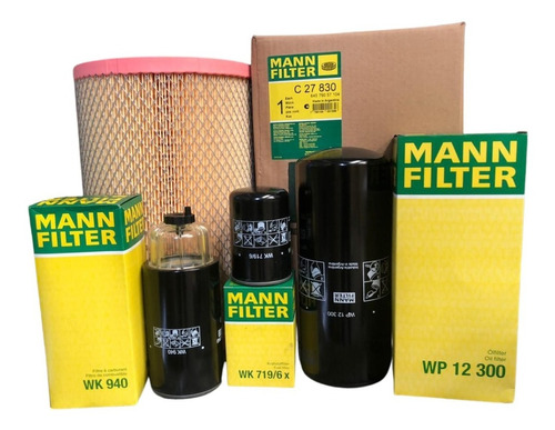 Kit De Filtros Ford Cargo 1722 Mecanico Mann Filter