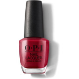 Opi Nail Lacquer Chick Flick Cherry Tradicional X 15 Ml