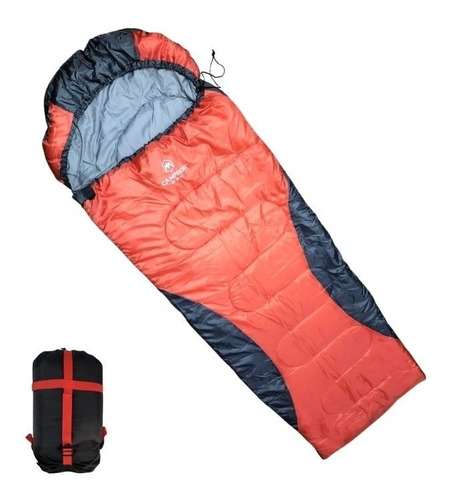 Saco De Dormir -6° +10° Extremo Camping Trekking 1300gr