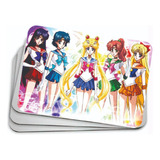 Mousepad Sailor Moon Chicas Sailor  Anime 21 Cm X 17 Cm