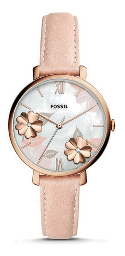 Reloj Fossil Es4671 Para Mujer Malla De Cuero