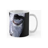 Taza Pintura Expresiva En Blanco Y Negro Calidad Premium