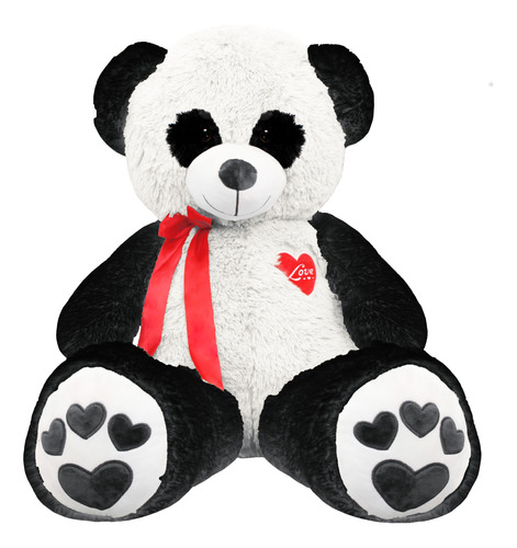 Oso De Peluche Grande Gigante Corazón 1 Metro Pelucheria