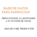 Base De Datos Farmacia Y Perfumeria V1.32