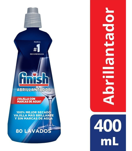 Abrillantador Para Lavavajillas Automático Finish 400ml