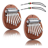 Piano Con Pulgar Kalimba De 8 Teclas, Paquete De 2 Unidades,