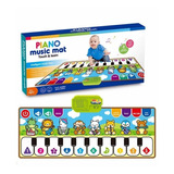 Piano Touch Musical Alfombra 80x30cm Bebes Niños Flex