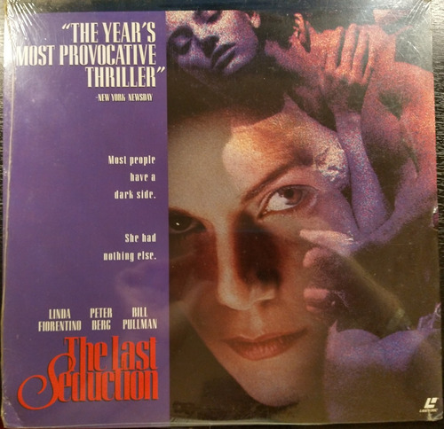 The Last Seduction - Laserdisc - Bill Pullman - 1995