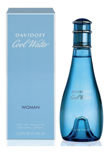 Cool Water Woman Edt 100ml - 100% Original Multiofertas