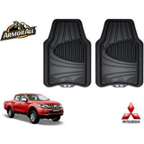 Par Tapetes Negros Uso Rudo Mitsubishi L200 2017 Armor All