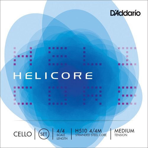 Encordado Cello 4/4 Daddario Helicore H510 4/4m