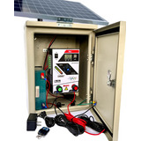 Planta Cerca Eléctrica Solar 20km/ Panel + Bateria + Gabinet