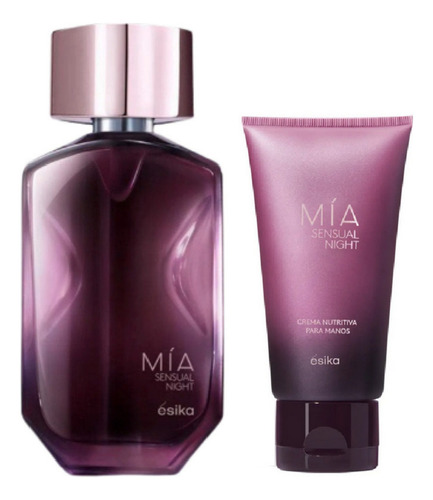 Perfume Mia Sensual Night  De Esika 45 Ml + Crema De Manos 