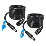 Cable De Extensión Siocen  5 5 X 2 1 Mm  12 V  3 Metros  2 U