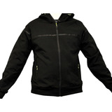 Campera Softshell Hombre Con Capucha Impermeable Abrigo