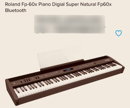 Piano Roland Fp 60 88