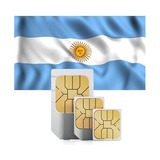 Chip Argentina Claro, Franquia 10gb + Chamadas - 30 Dias