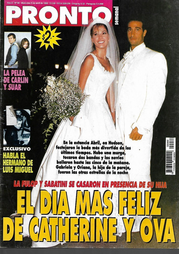 Pronto 1998 Fulop Juan Castro Porcel Luis Miguel Madonna