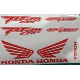  Calcos Para Honda Cg Titan 150 Esd 