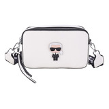 Bolso Bandolera De Cuero Karl Lagerfeld Nuevo Estilo