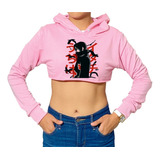 Sudadera Crop Top Itachi