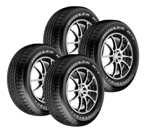 Paq X4 Llantas P265/70r17 Bridgestone Dueler H/t 684 Ii 113s